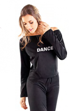 (Cod.E-8770-SD10) Maglia manica lunga- So Dança